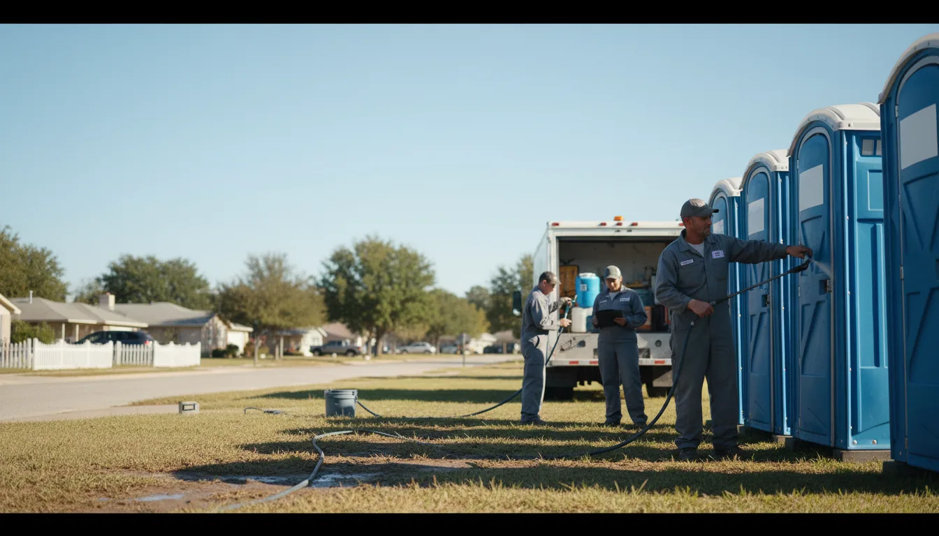 Long-Term Portable Toilet Rental in Maysville, OK near me
